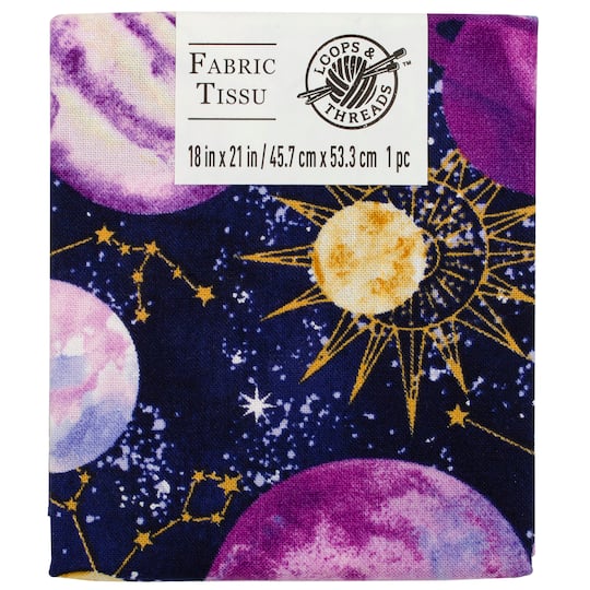 Purple Space Cotton Fabric Bundle by Loops & Threads™
